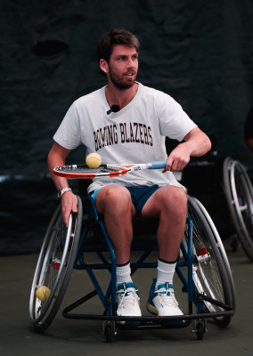Cam learning wheelchair tennis