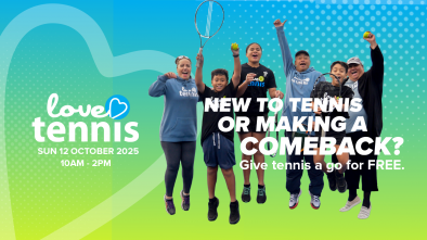 Love Tennis 25 Facebook Cover October