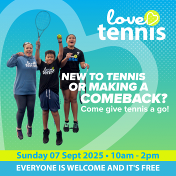 Dated Love Tennis Tile September Event